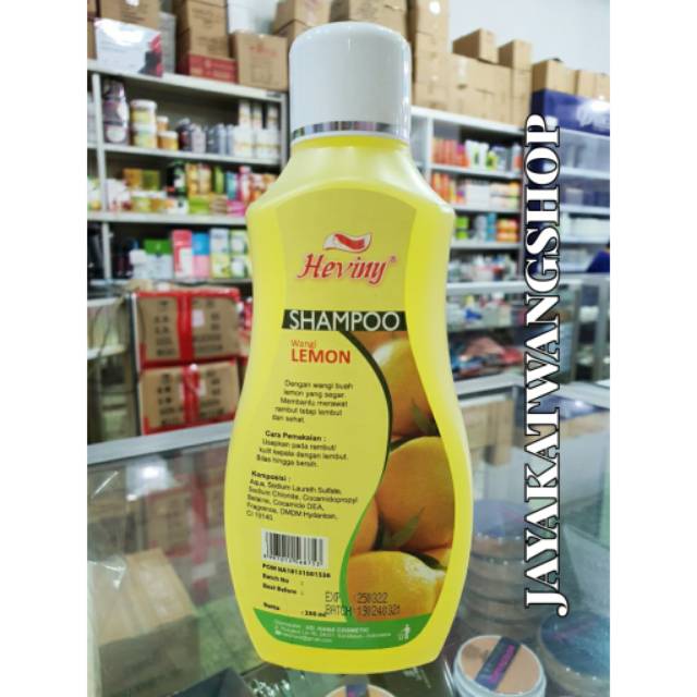 HEVINY SHAMPOO 350mL Aroma Strawberry / Lemon / Apel / Jasmine