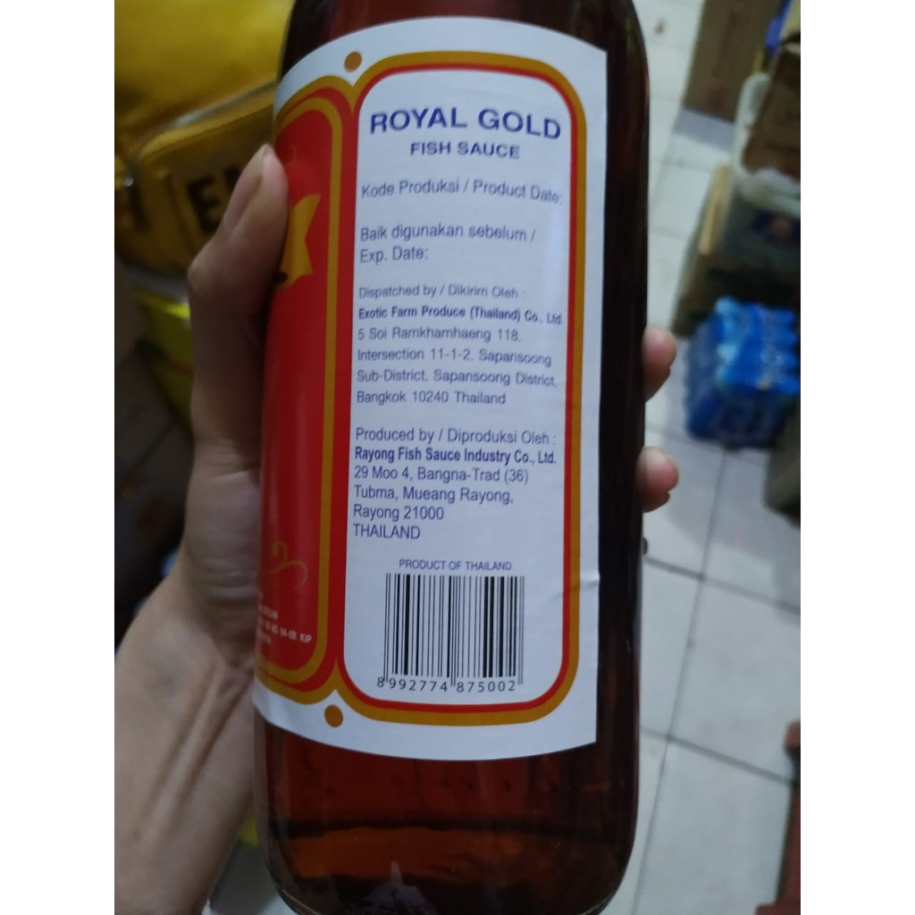 KECAP IKAN ROYAL GOLD 725ML