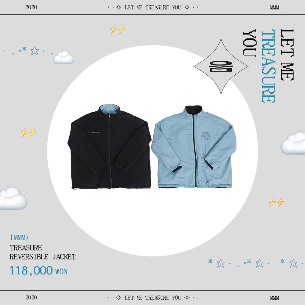 [DP ONLY] TREASURE MMM MD - REVERSIBLE JACKET