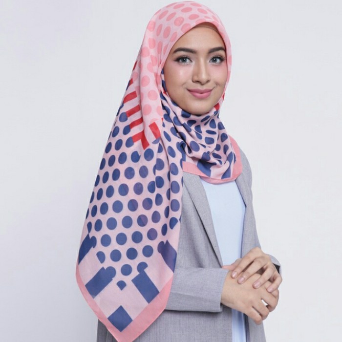 Hijab Kerudung Segi Empat TARA Scarf ZOYA Original