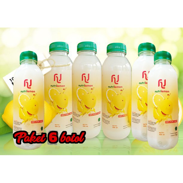 

NUTRILEMON - PROMO PAKET 6 botol.....