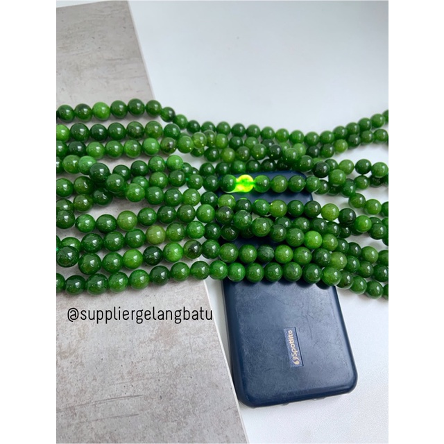 batu black jade aceh serat muda 10mm renceng kalung gelang akik giok bahan kalung gelang anting strap mask kerajinan tangan craft citayam fashion week etink vintage elegan bali manik crystal perhiasan