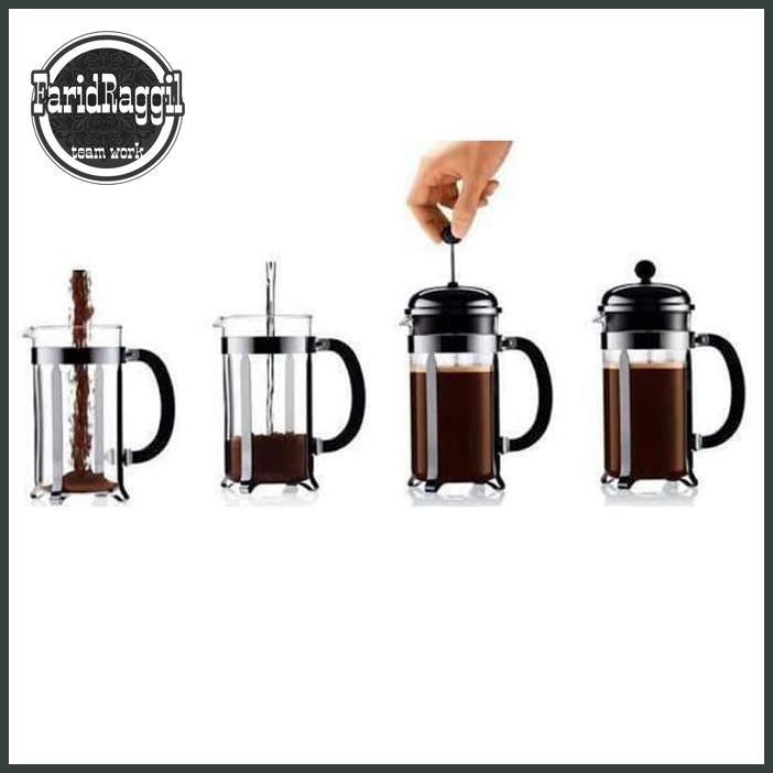 Jual 6 Cup Coffee Plunger/ French Press/ Tea & Coffee maker Fiorenza
