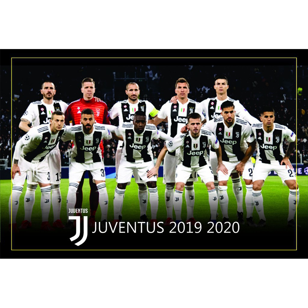 

POSTER JUVENTUS 2019 2020 32*47CM(A3+) DIGITAL PRINTING TAJAM ARTPAPER 310GR