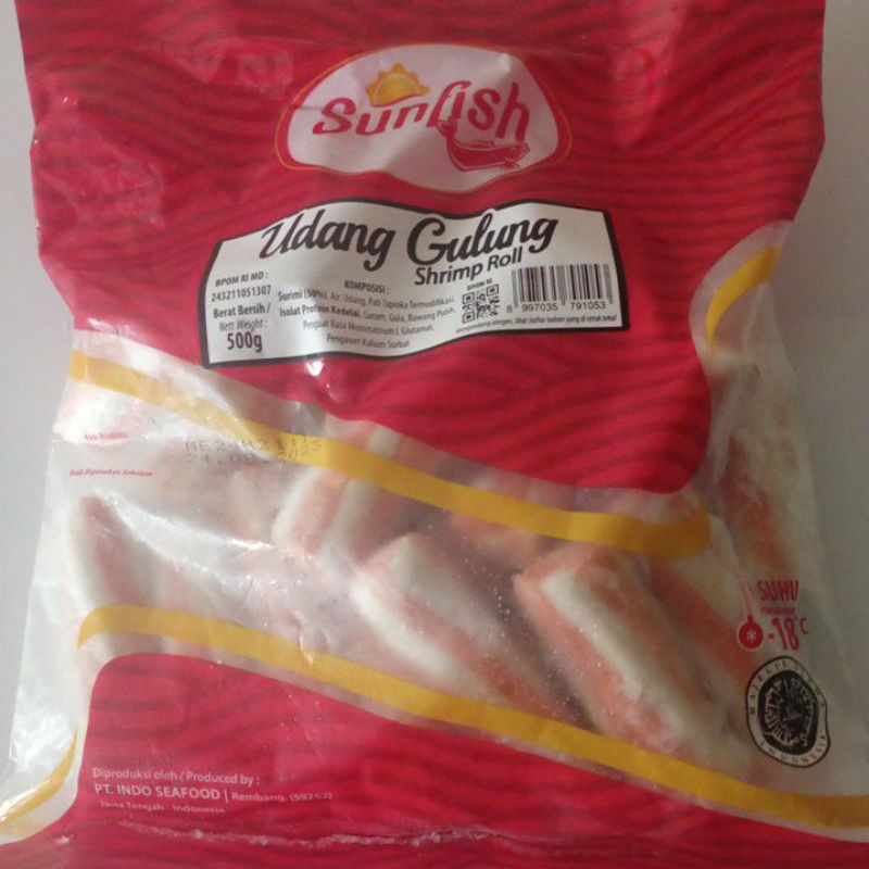 

Shrimp Roll Udang Gulung Frozen Food Sunfish