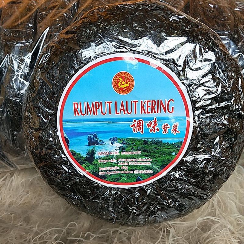 

Rumput Laut Kering Ci Cai Cicai / Rumput laut kering Chen Liang Ji