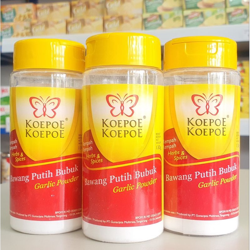 

Koepoe Bawang Putih 130Gr / Garlic Powder 130Gr