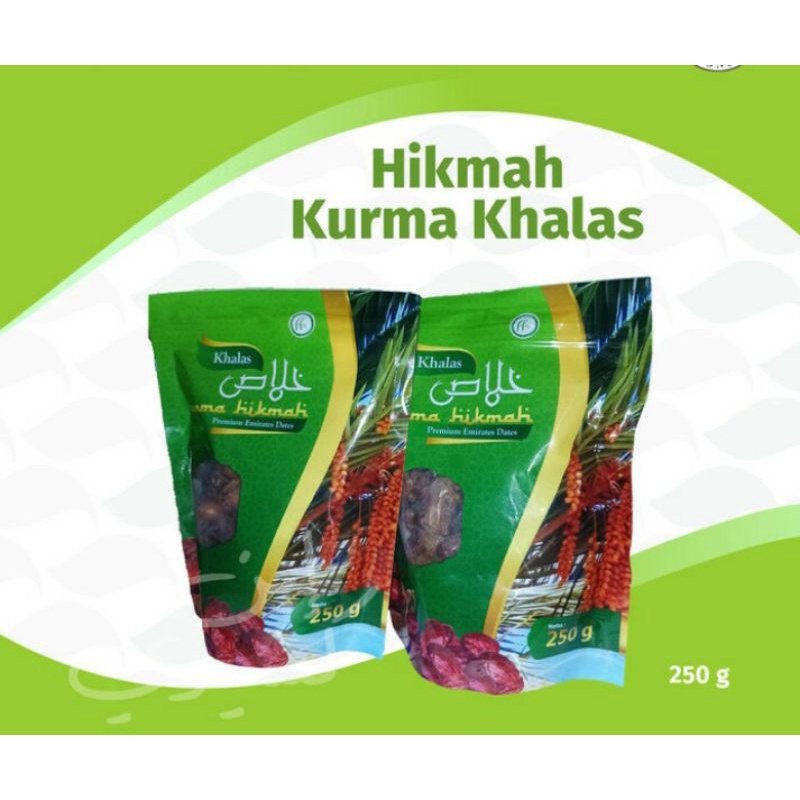 

Kurma Murah Kurma Khalas Hikmah 250 gram enak Berkwalitas