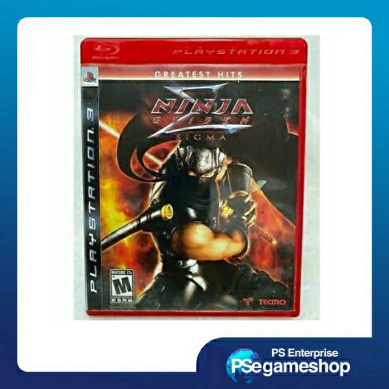 Ps3 NINJA GAIDEN SIGMA -- Greatest Hits ( Eng / noseal ) preloved