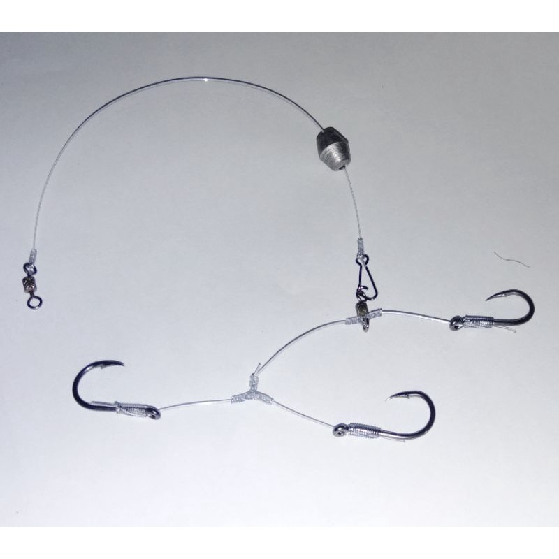 RANGKAIAN PANCING GALATAMA IKAN MAS BAHAN SENAR KUAT LENGKAP DENGAN BEMPER /KAIL NO 7