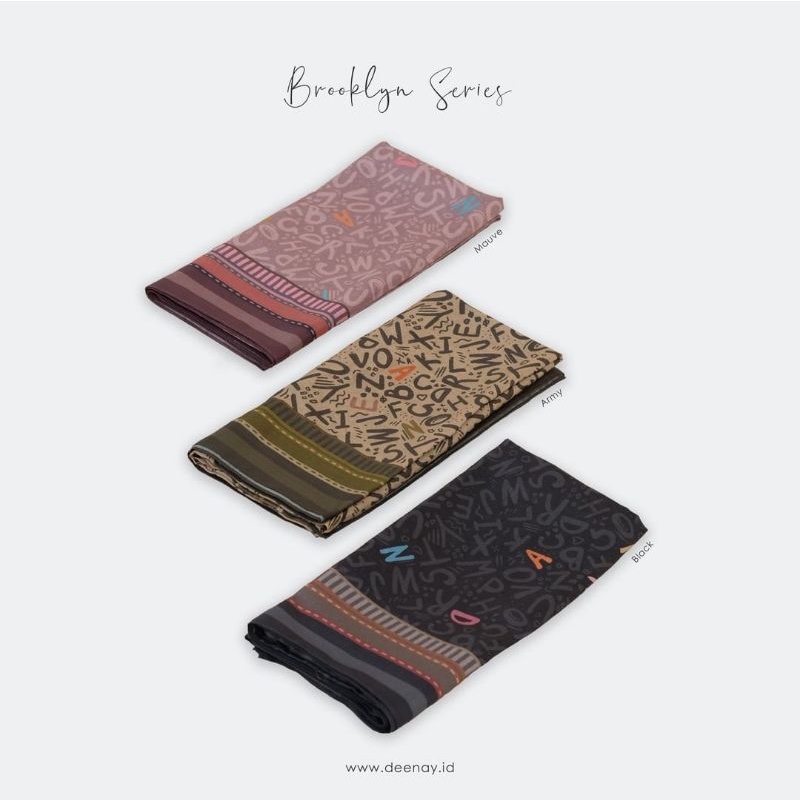 Deenay BROOKLYN SERIES. Black Mauve Army. Best Seller