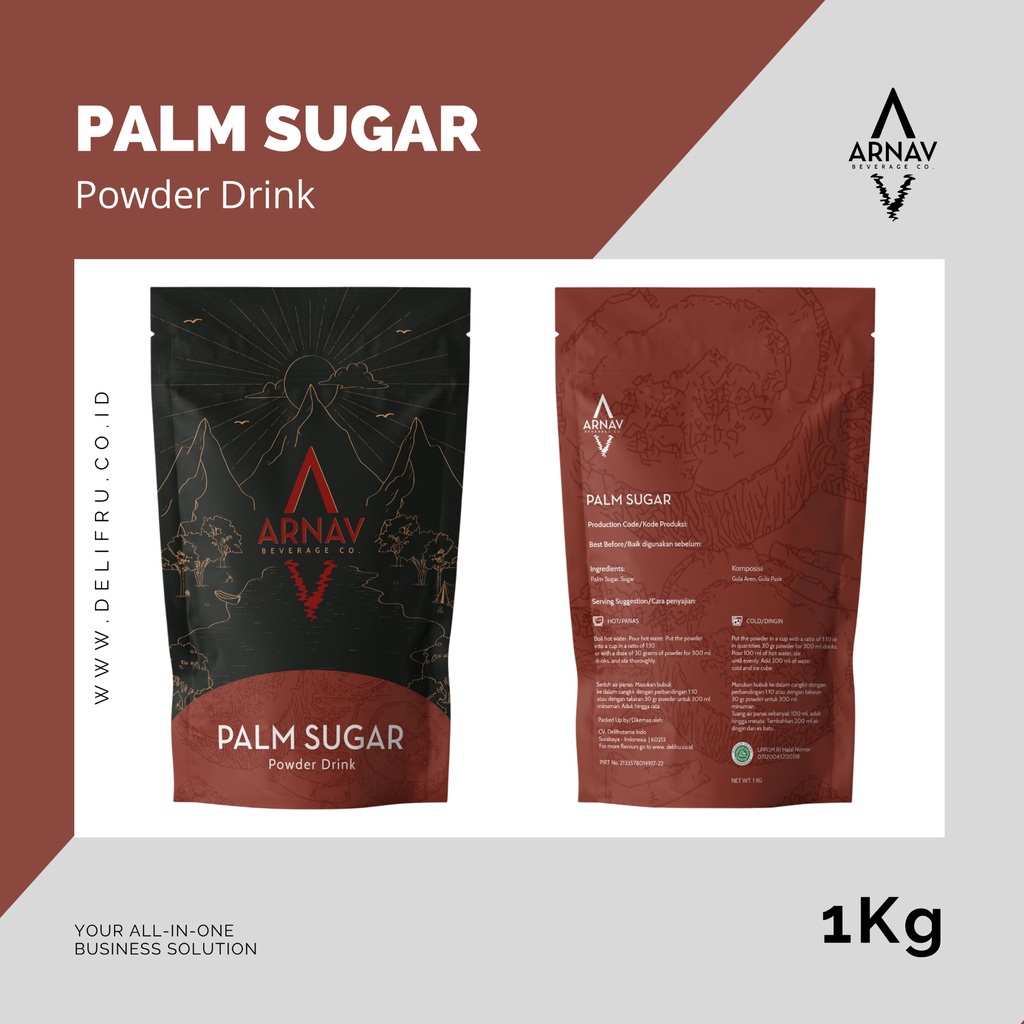 

Powder Drink Palm Sugar Arnav 1 Kg - Gula Aren Premium