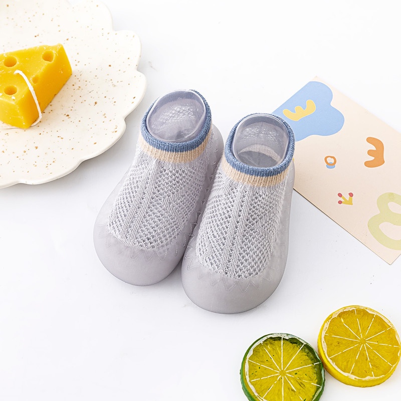 Sepatu Prewalker Bayi Slip On Mesh - Sepatu Kaus Kaki Anak Bayi Anti Slip Import 004