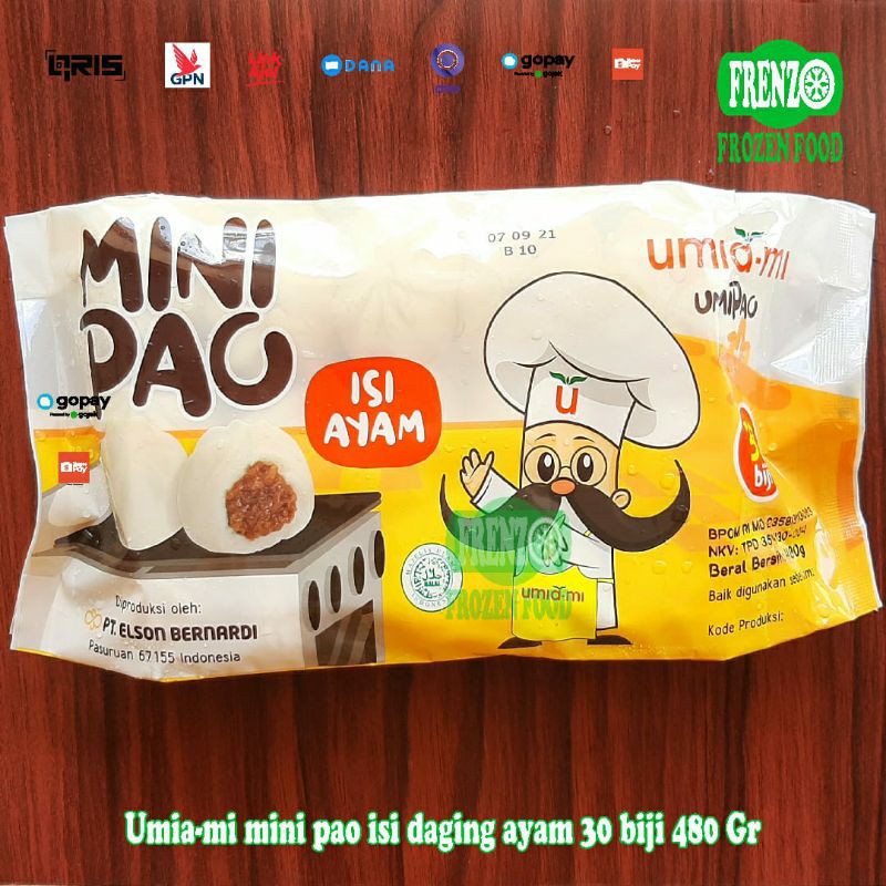 

Umiami minipao isi ayam 30 biji