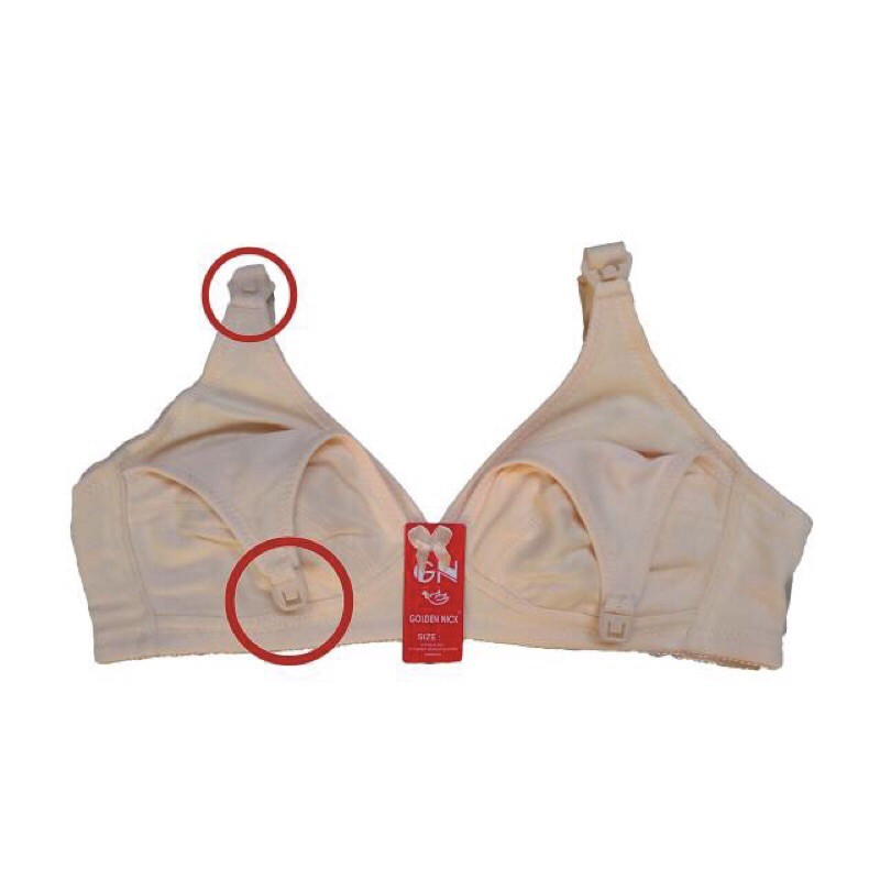 BH Menyusui Golden Nick | BRA Maternity Golden Nick Tipe G184 dan G207 (Warna Krem)