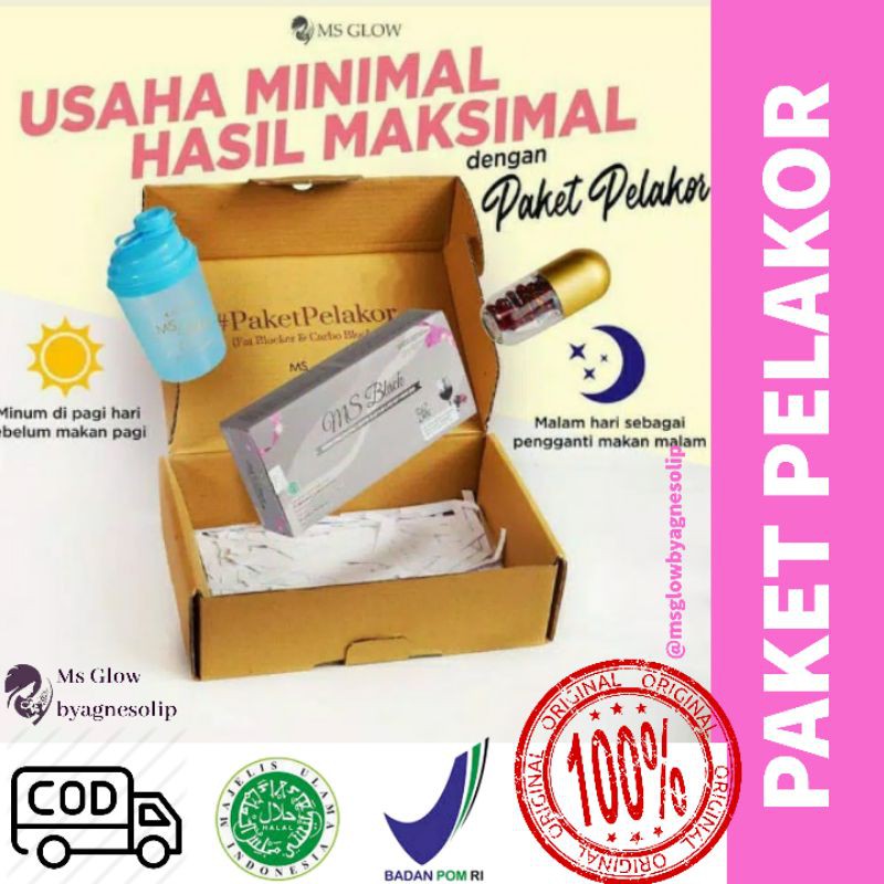 PAKET PELAKOR MS SLIM MS GLOW