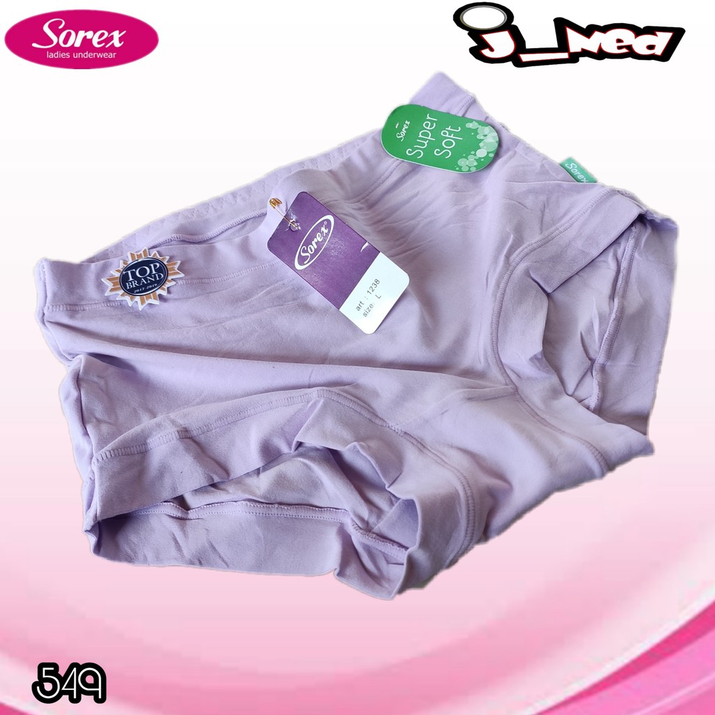 J549S  (6 PCS) Celana Dalam Wanita Sorex