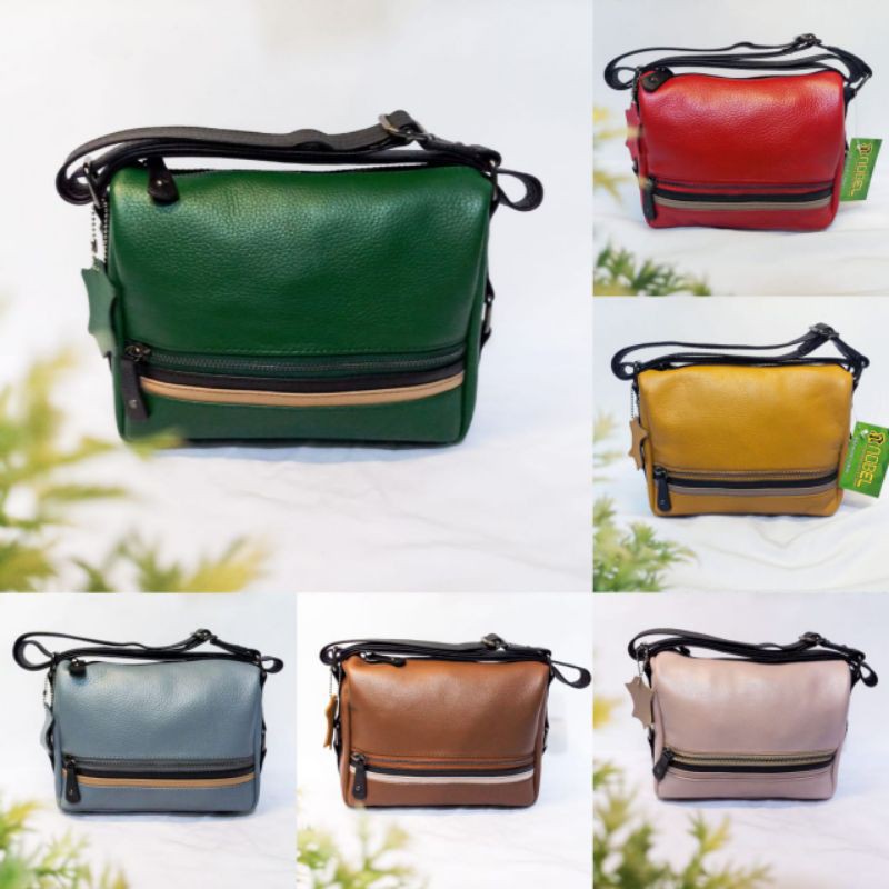 KERAJINAN KULIT SAPI √ TAS PAPIRUT KULIT SAPI GARUT