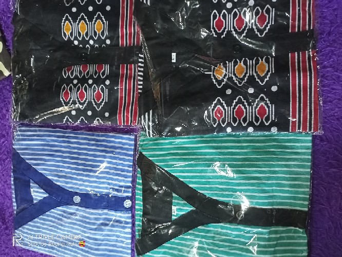 Piyama Batik Anak Set Batik Anak Cowok Cewek Motif Elegan Untuk Usia 1-5 Tahun