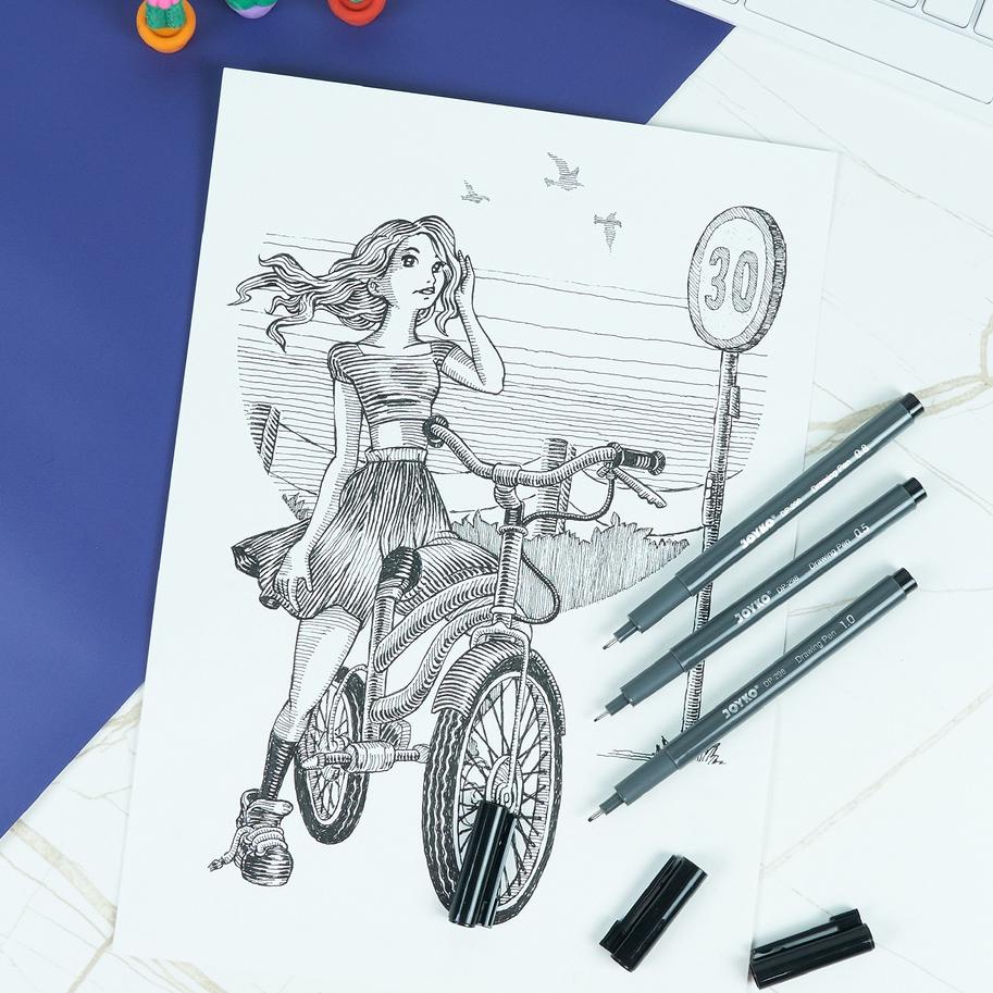 

Limited - Drawing Pen Pena Gambar Joyko DP-298S~298SA12 ..