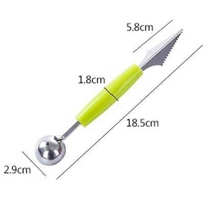 Alat Penggorek Es Buah Peeler Cetakan Buah Cocktail 127