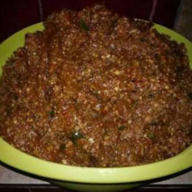 

SAMBAL PECEL RASA TERASI - SAMBAL PECEL BERAT 200 GRAM - SAMBAL PECEL - SAMBAL KACANG - BUMBU PECEL