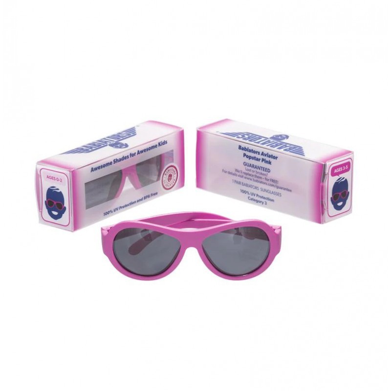 Babiators Aviator Kacamata Anak 0-2Y - Popstar Pink