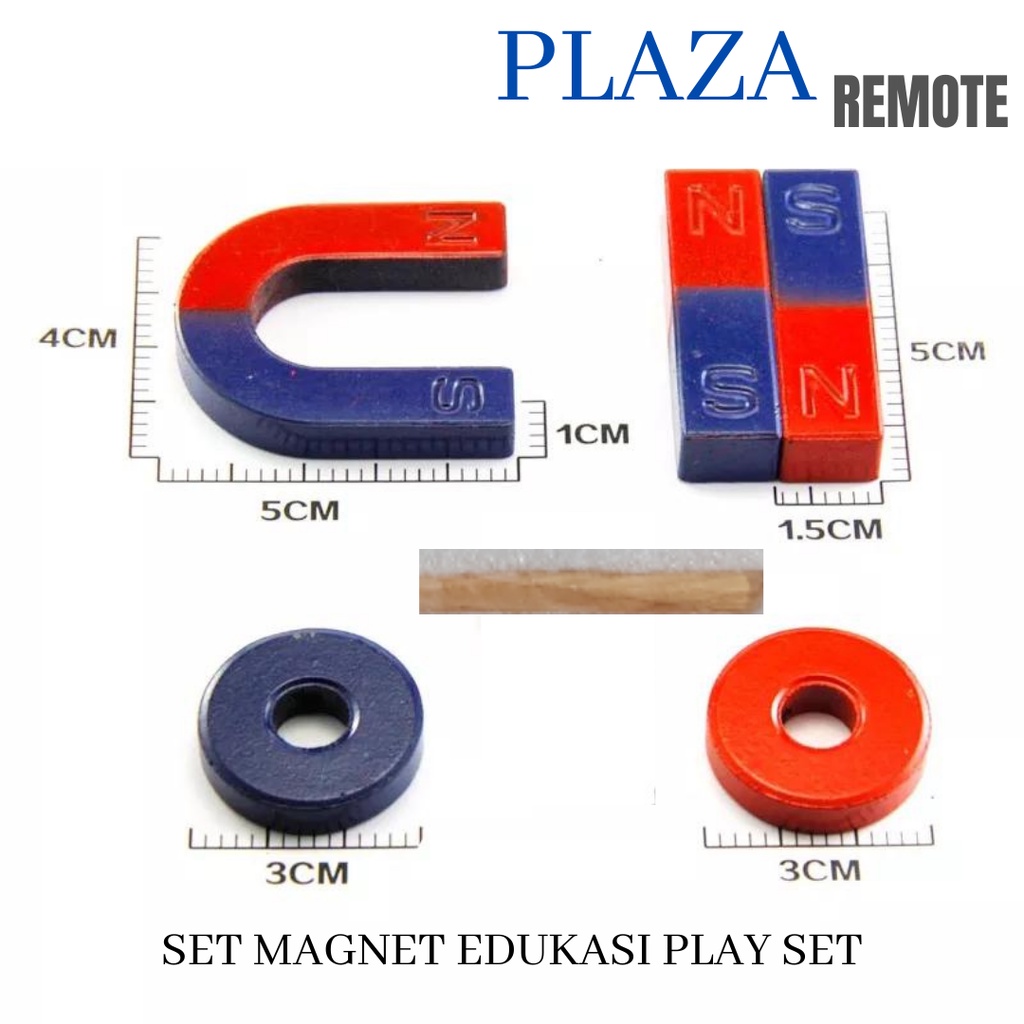 MAGNET PLAY SET MAINAN EDUKASI I U O DENGAN BOX