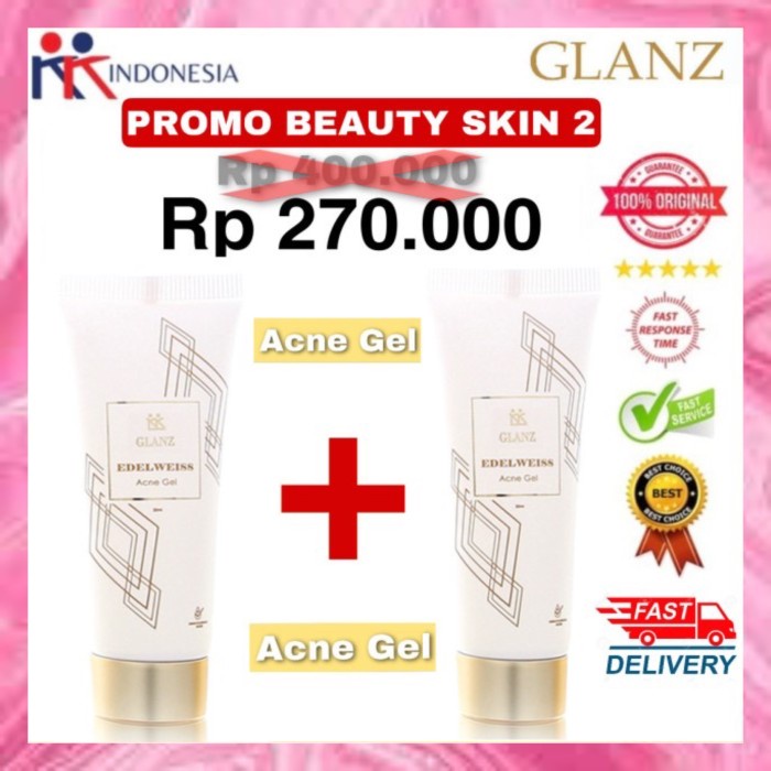 

PAKET HEMAT PROMO BEAUTY SKIN 2 Acne Gell 2 tube