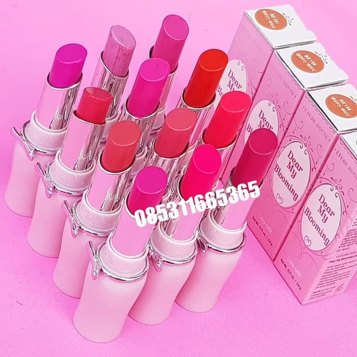 Lucu 12Pcs Lipstik Etude Pita Bagus