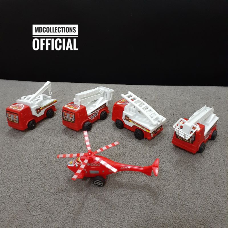 Mainan Diecast Mobil Pemadam Kebakaran | Mainan Pemadam Set