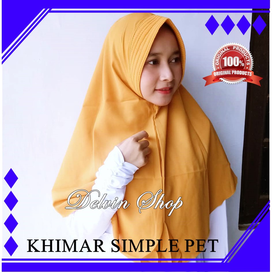  Daily Khimar Jilbab Hijab Kerudung Instan Bergo Jumbo 