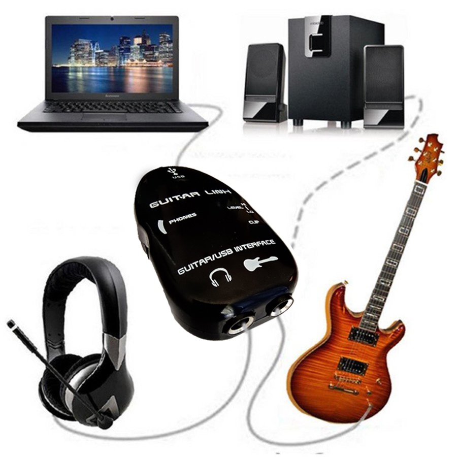 Guitar Link Gitar Link Sound Card USB Recording