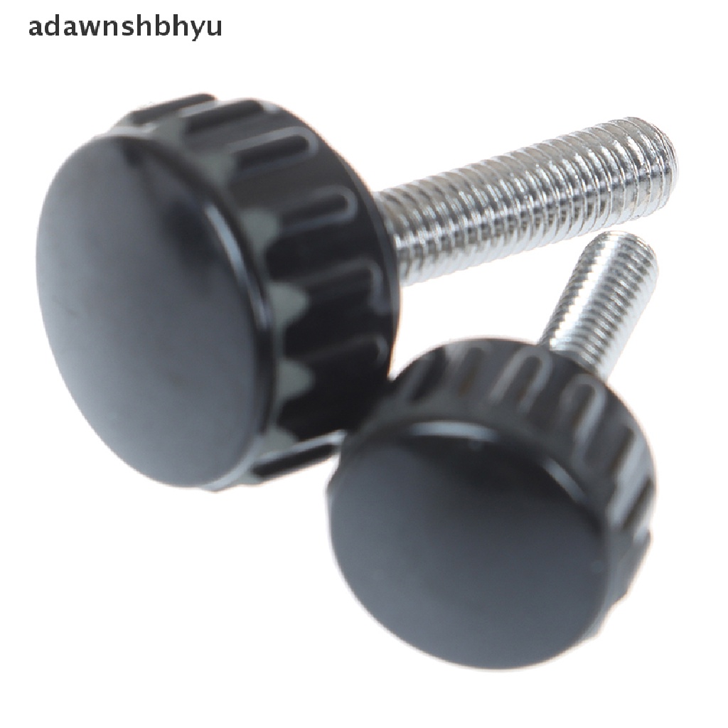 Adawnshbhyu M4 M5 knurled Nylon Bulat Gagang Kepala Plastik Thumb Screw Bakelite