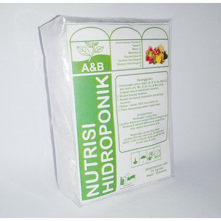 Nutrisi AB Mix Khusus Buah Hidroponik 500 ml