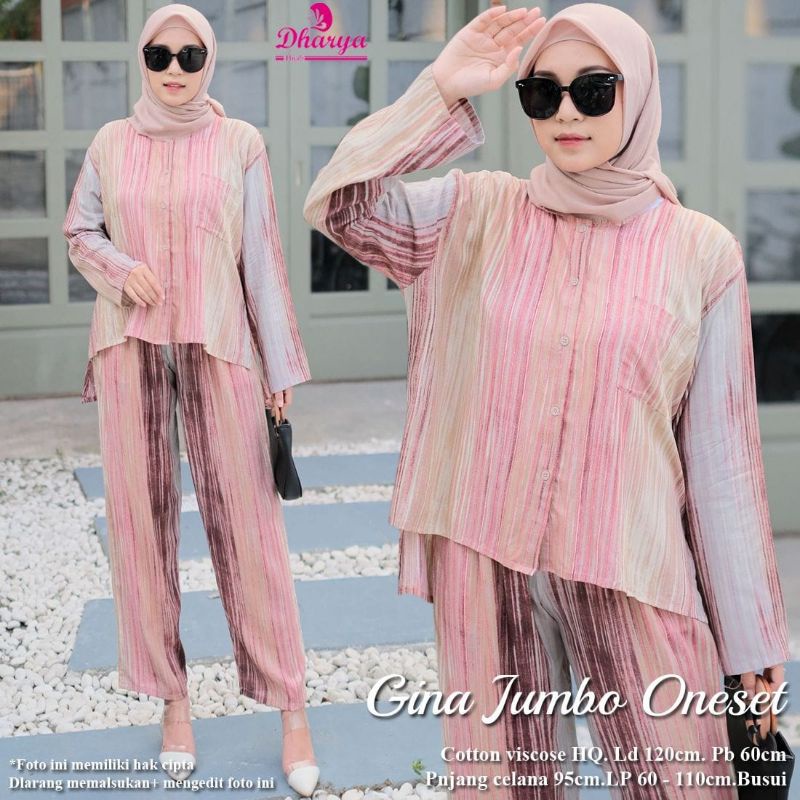 GINA JUMBO ONESET BY DHARYA