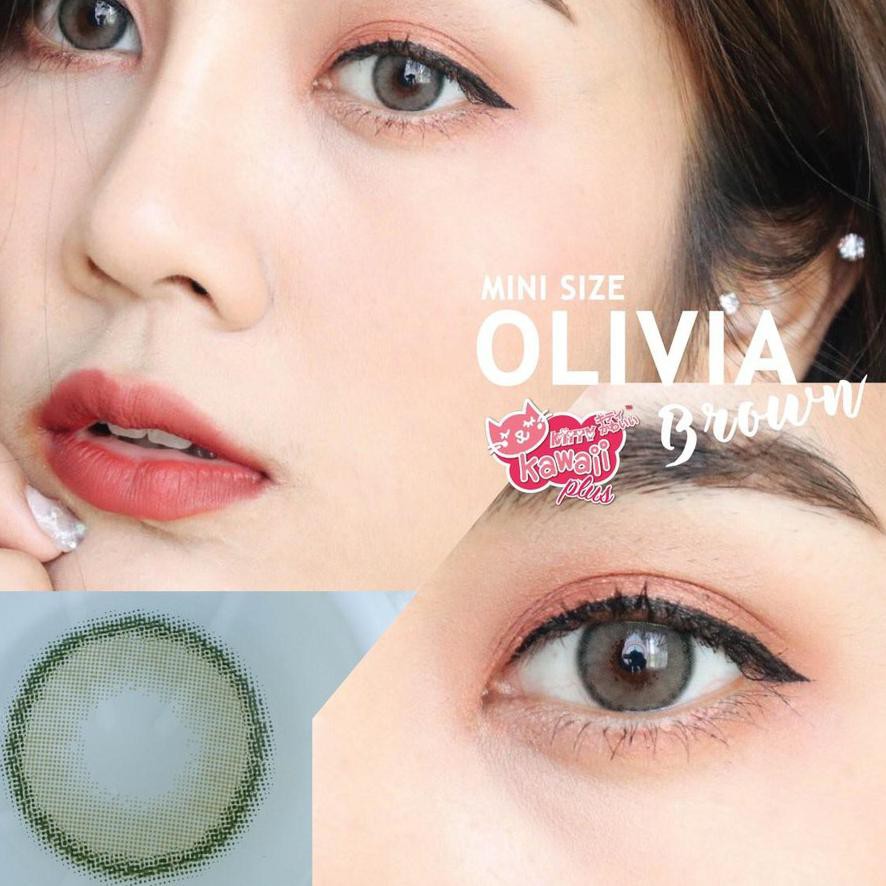 

[ Murah ] LZS Kitty Kawaii Mini Olivia Brown Softlens ✅