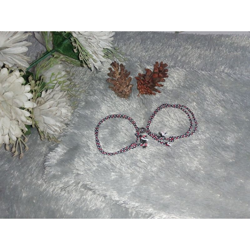 2pcs Sepasang gelang tali perusik magnetik