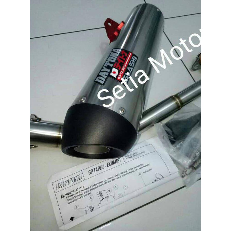 Knalpot Nmax/ Knalpot Daytona Original Yamaha Nmax + Db Killer