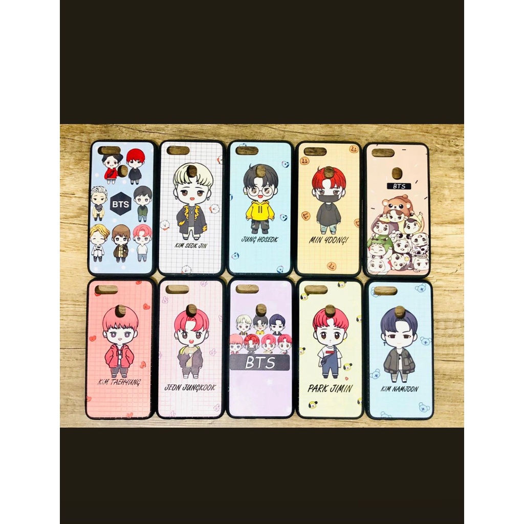 FUZE CASE BTS CHARACTER FOR OPPO A52 A92