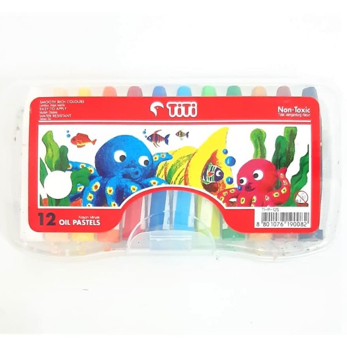 

PASTEL-DRY-OIL- KRAYON TITI 12 WARNA OIL PASTEL CRAYON GAMBAR -OIL-DRY-PASTEL.