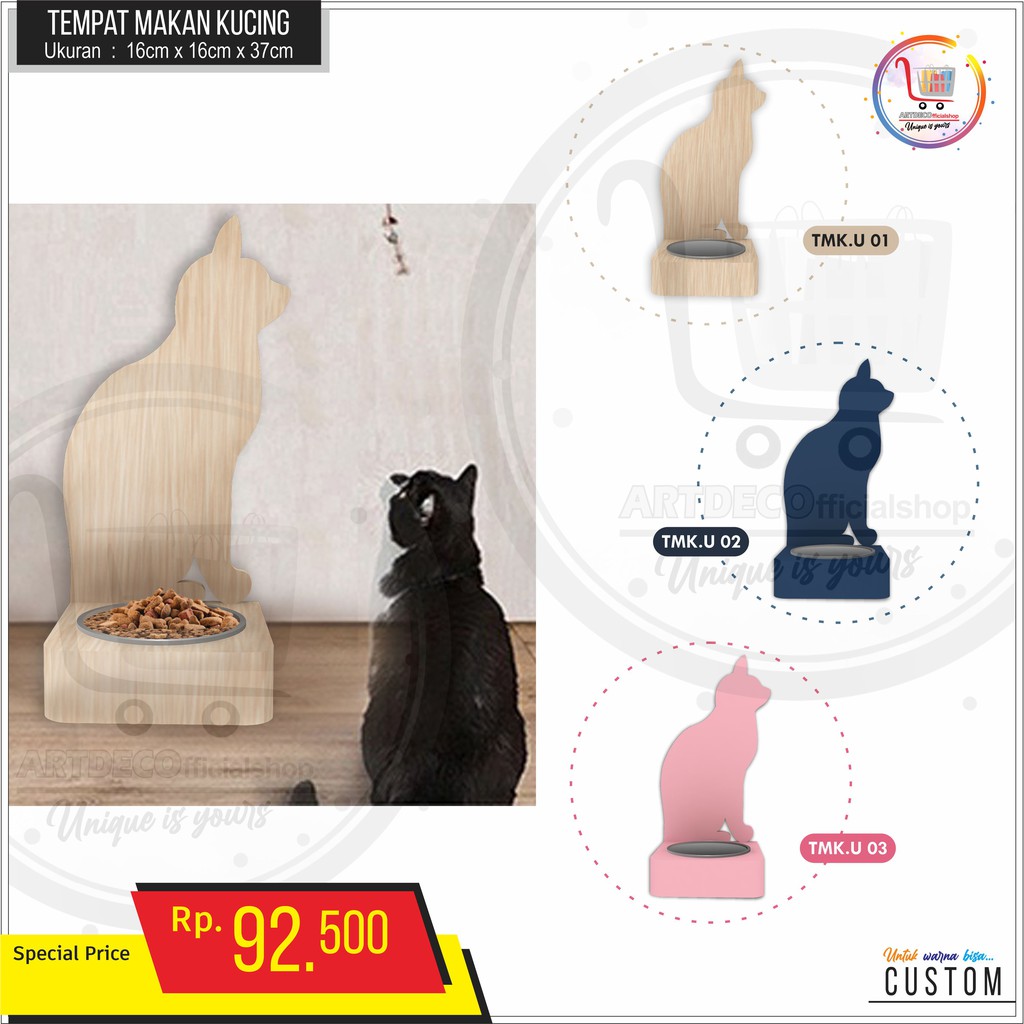 Jual Tempat makan kucing | Shopee Indonesia