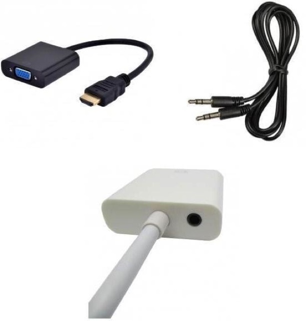 Cable HDMI in - VGA out with audio