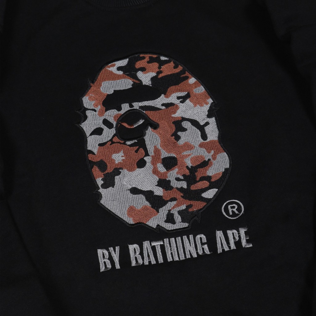 Jaket Cewneck BAPE THE LOGO CAMO Unisex Good Brand