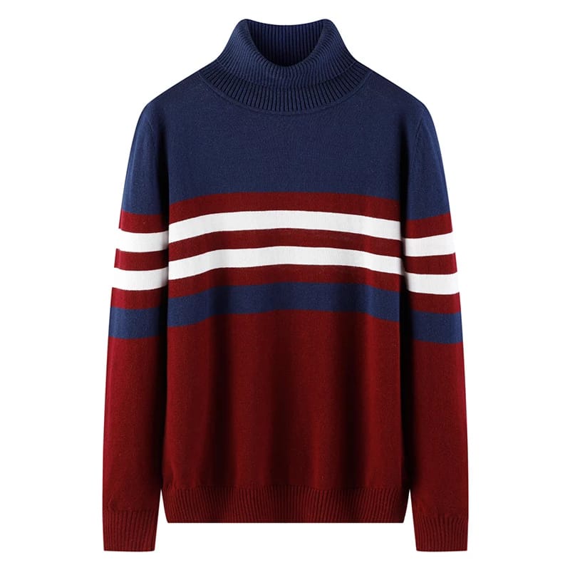 SWATER PRIA SWEATER RAJUT KERAH TINGGI CROSLINE