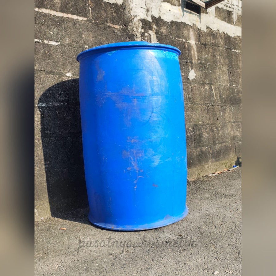 Drum Plastik HDPE 200 Liter Tong Plastik Bekas Murah