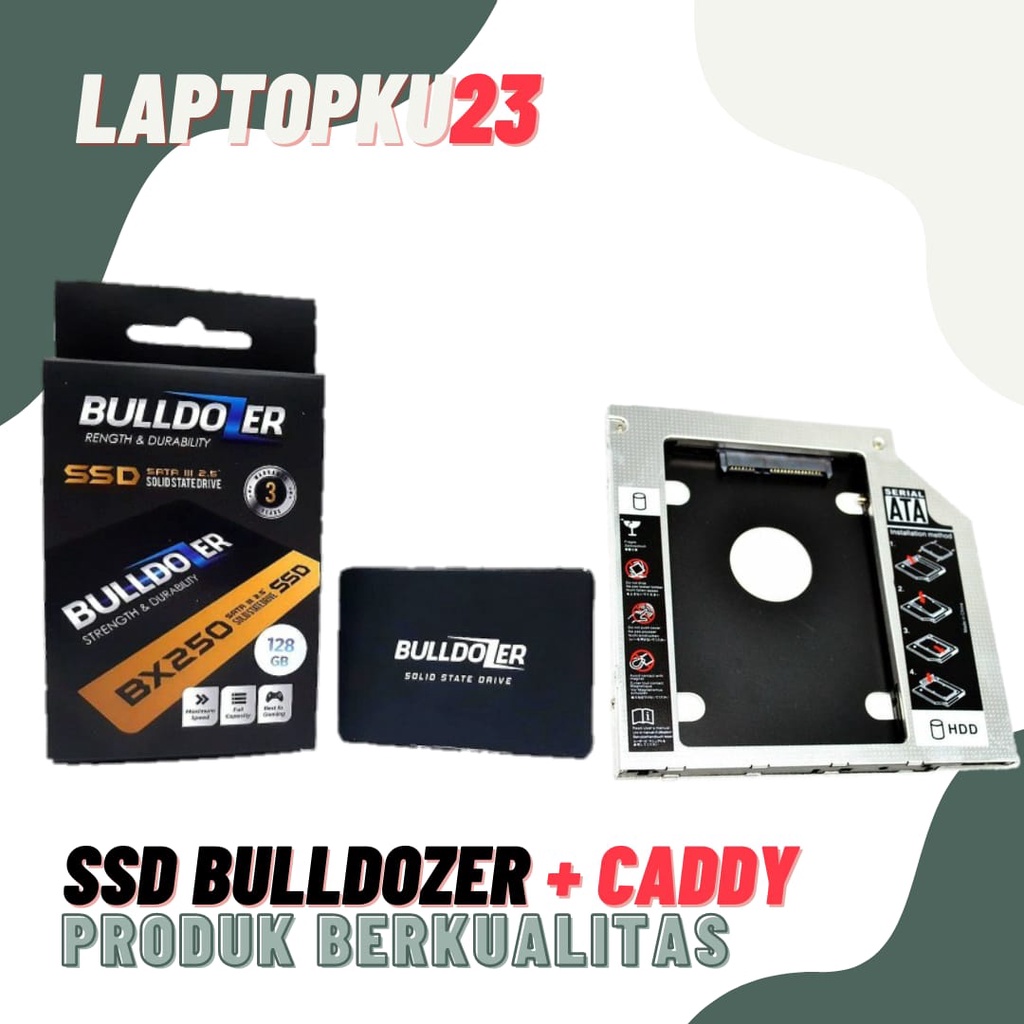 SSD BULLDOZER 128 GB 2,5&quot; SATA + CADDY