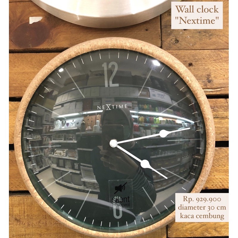 WALL CLOCK-JAM DINDING-NEXTIME ARTHOME INFORMA 30cm