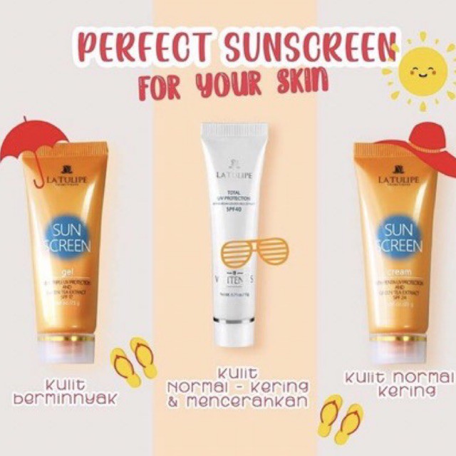 La Tulipe Sunscreen Gel