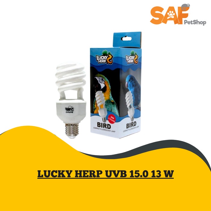LAMPU UVB BURUNG LUCKY HERP UNTUK
